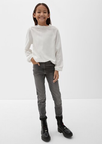 s.Oliver Skinny Jeans in Grau