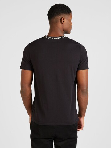 QS T-Shirt in Schwarz