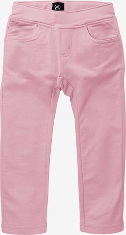 Villervalla Regular Pants in Pink: front