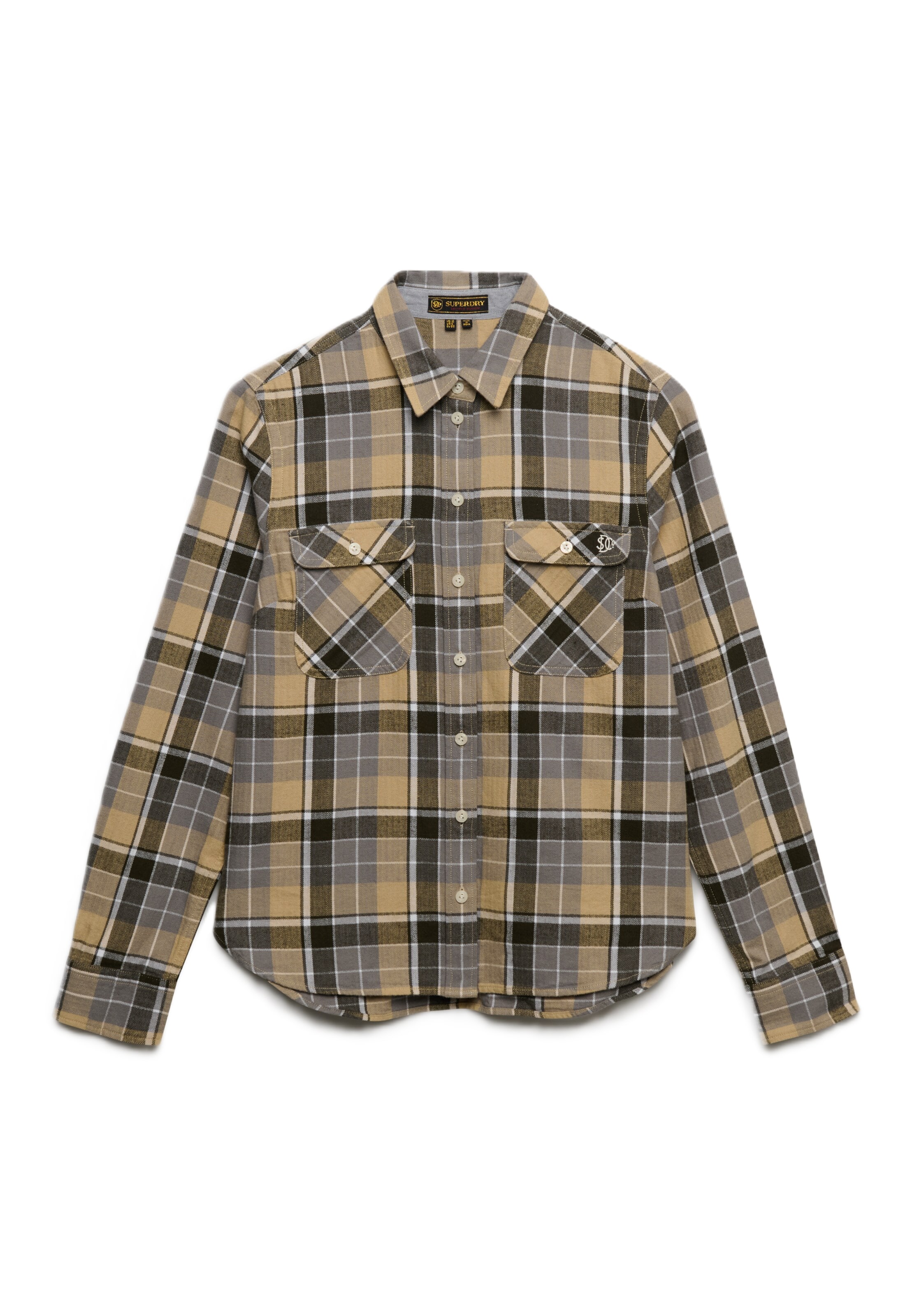Superdry & Co Blouse in Bruin: voorkant