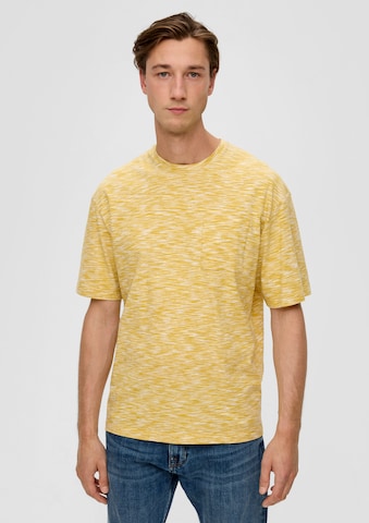 s.Oliver T-Shirt in Gelb: predná strana