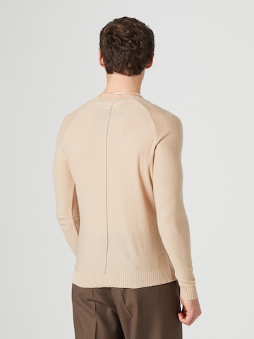 Pull-over 'Luca' Guido Maria Kretschmer Men en beige