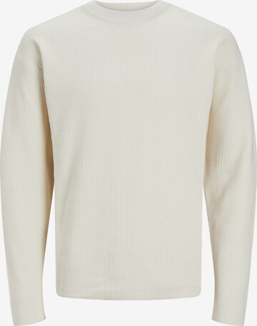 Pull-over 'SPRING' JACK & JONES en beige : devant