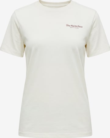 T-shirt 'MONTE' THE NORTH FACE en blanc : devant