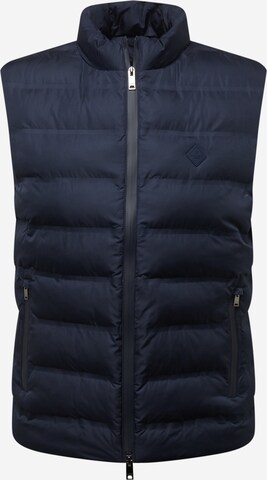 Hackett London Vest in Blue: front