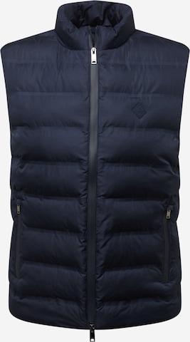 Hackett London Vest in Blue: front