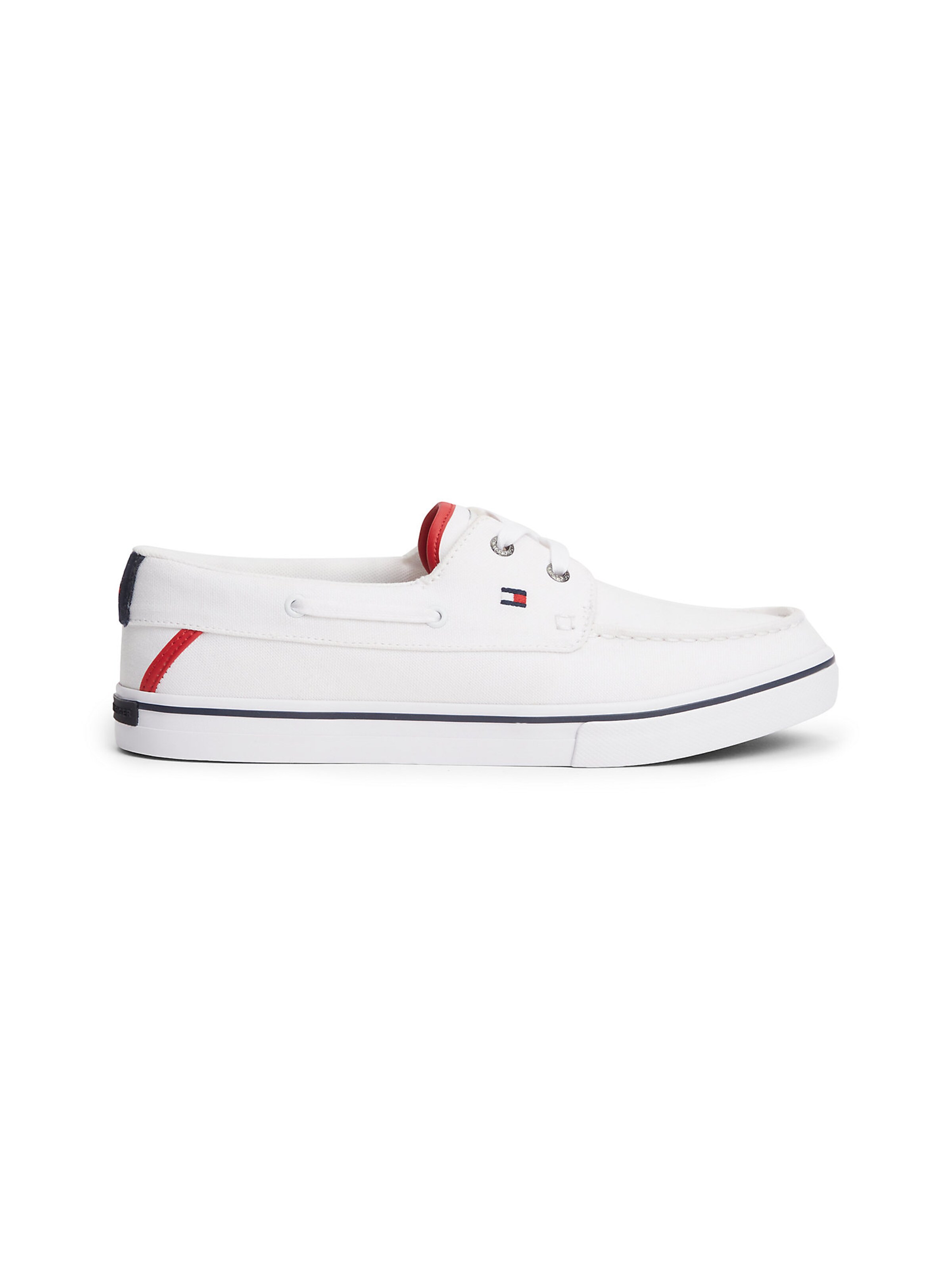 TOMMY HILFIGER Mokassin in Weiß