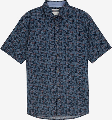 TOM TAILOR Regular Fit Hemd in Blau: Vorderseite