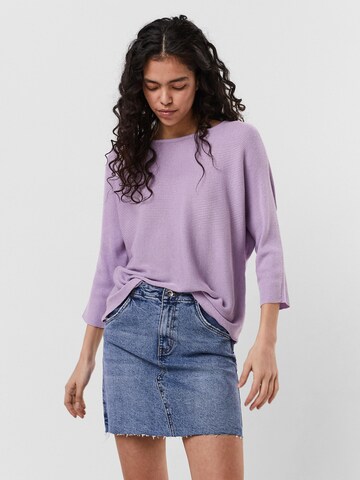 VERO MODA - Pullover 'Nora' em roxo: frente