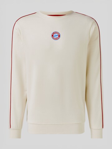 FC BAYERN MÜNCHEN Sweatshirt Essentials in Weiß: Vorderseite