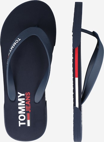 Tommy Jeans T-bar sandals in Blue