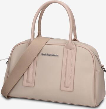 Borsa a mano 'Borsa a Mano Donna Celeste Nova Vegan Leather' di GianMarco Venturi in beige: frontale