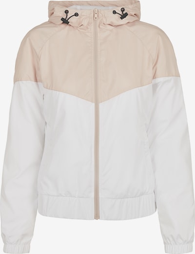 Urban Classics Prehodna jakna 'Arrow Windbreaker' | bež / bela barva, Prikaz izdelka