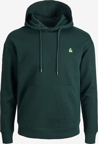 JACK & JONES Sweatshirt 'Star Roof' in Green: front