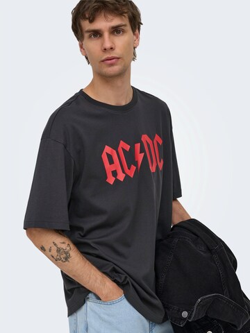 T-Shirt 'ONSCIFF' Only & Sons en gris