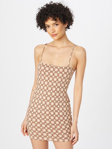 Motel Summer Dress 'Sambre' in Beige: front