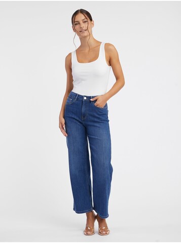 Orsay Wide Leg Jeans in Blau