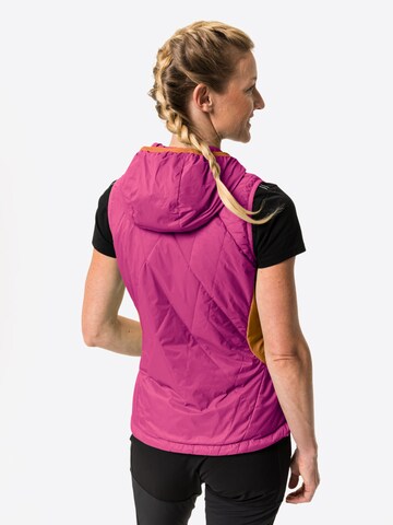 VAUDE Sports Vest 'Freney Hybrid' in Pink