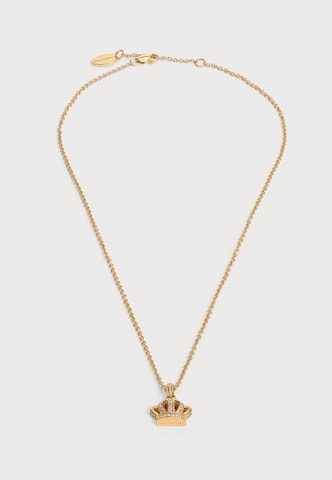 Juicy Couture Kette 'Crystal Crown Pendant' in Gold: Vorderseite