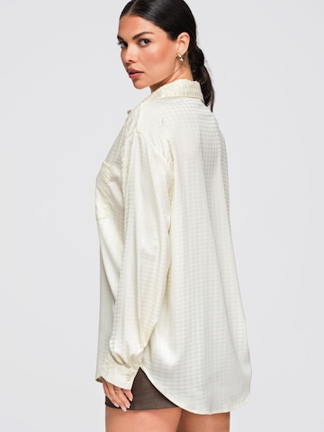 Ombre Shirt in Beige