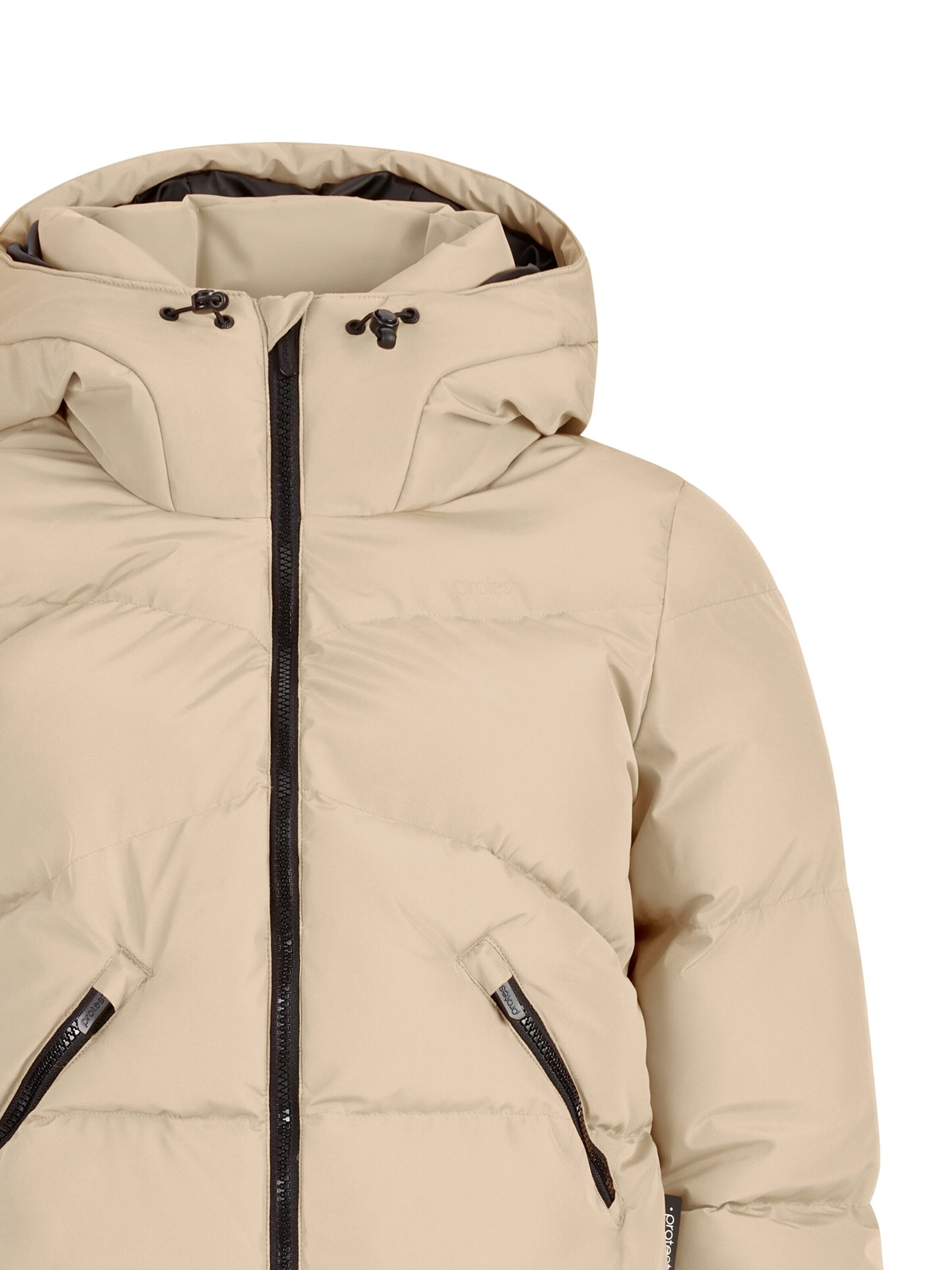 PROTEST Sportjacke 'PRTPreppy'‌‌‌ in Braun