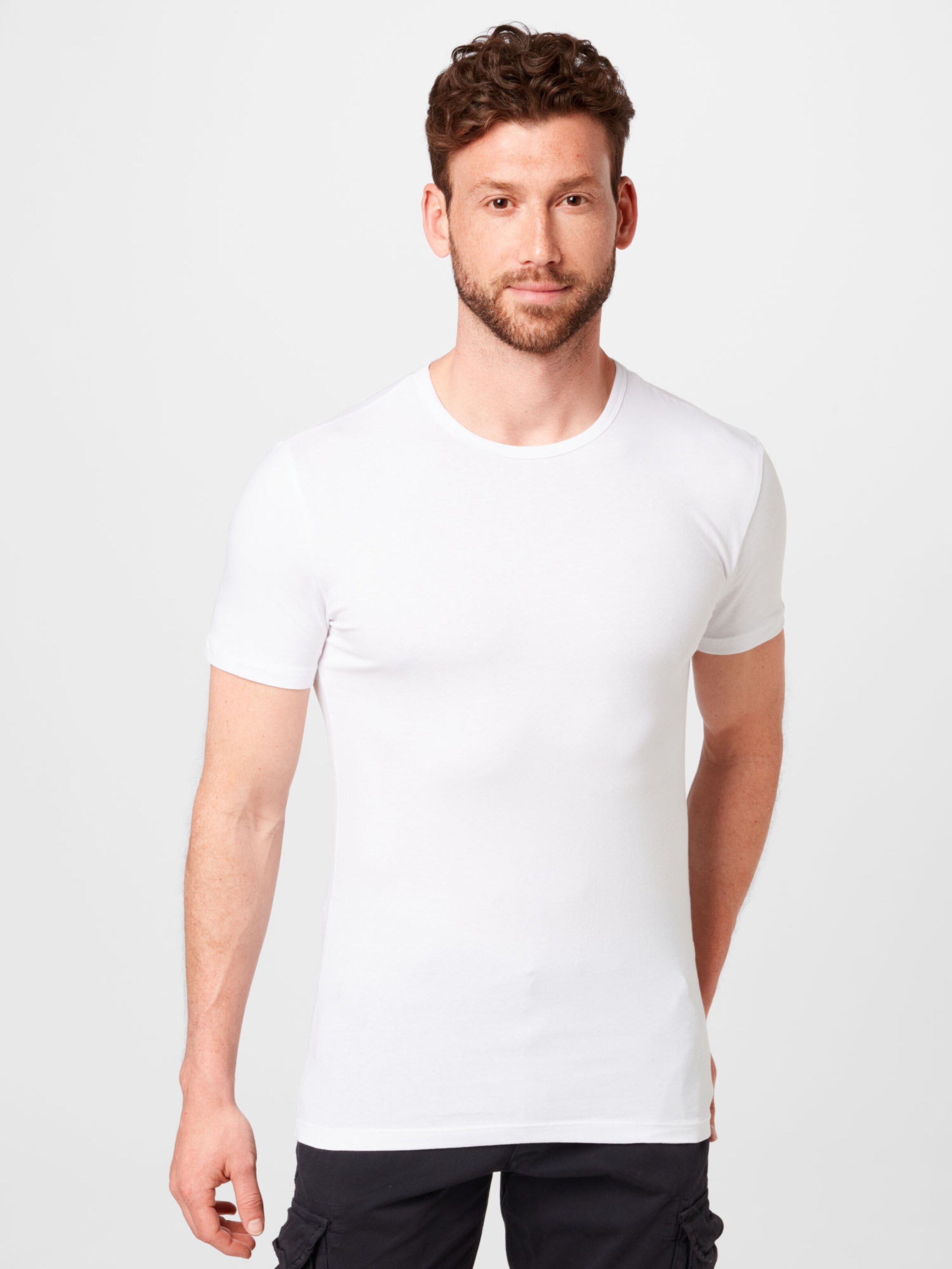 Männer Shirts OVS T-Shirt in Weiß - ED42376 Männer Shirts OVS T-Shirt in Weiß - ED42376