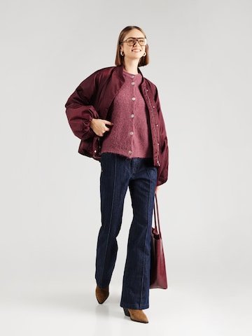 Noella Strickjacke in Rot