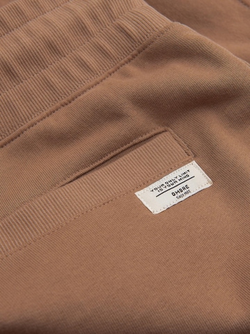 Ombre Regular Sportbroek in Bruin