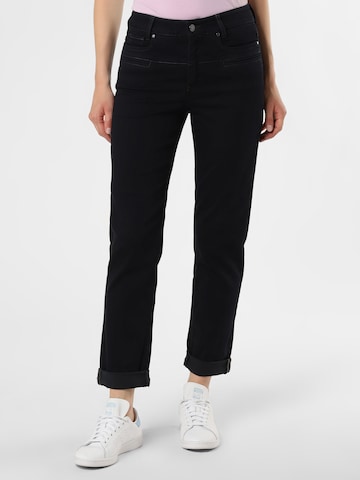 Cambio Boot cut Jeans 'Pearlie' in Black: front
