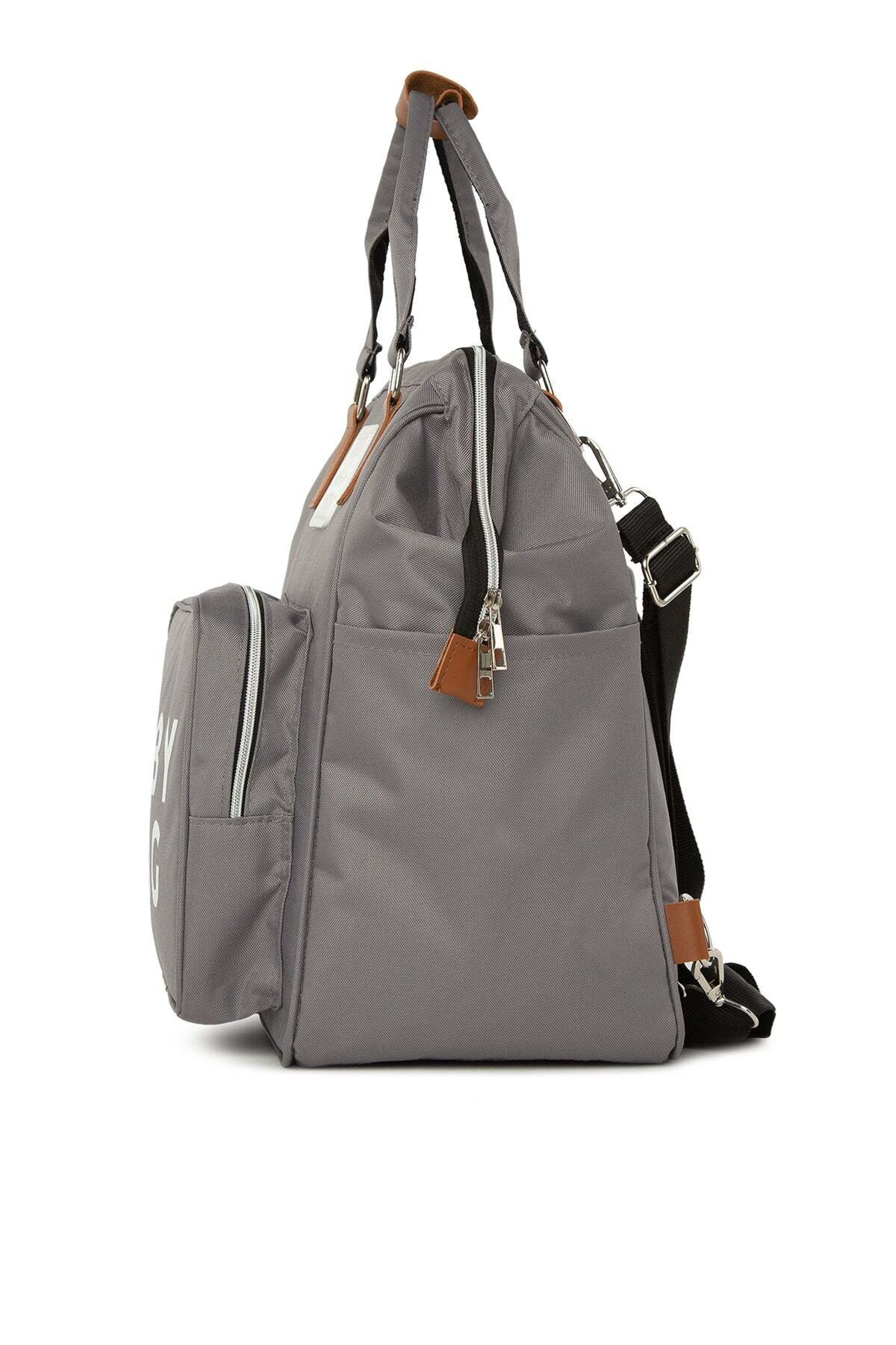 Bagmori Τσάντα αλλαξιέρα σε γκρι