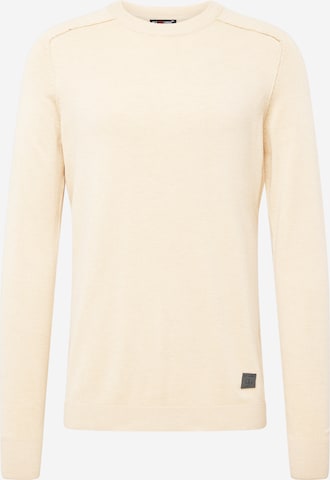 Key Largo Sweater 'MST PROJECT' in Beige: front