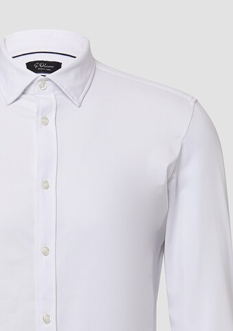 s.Oliver BLACK LABEL Regular fit Overhemd in Wit