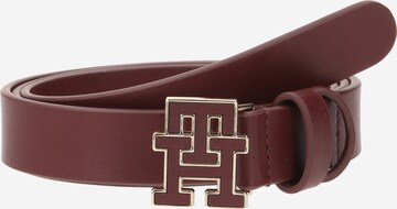 Ceinture TOMMY HILFIGER en rouge : devant