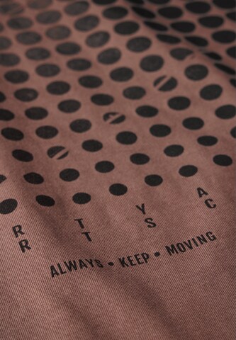 Street One MEN T-Shirt mit Print in Braun