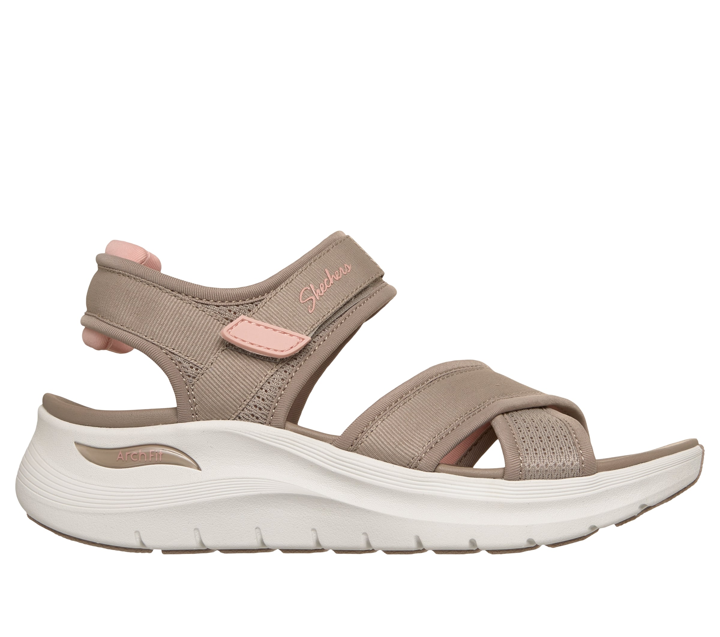SKECHERS Sandals in Beige