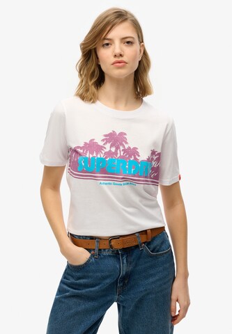 Superdry & Co Shirt in Wit: voorkant