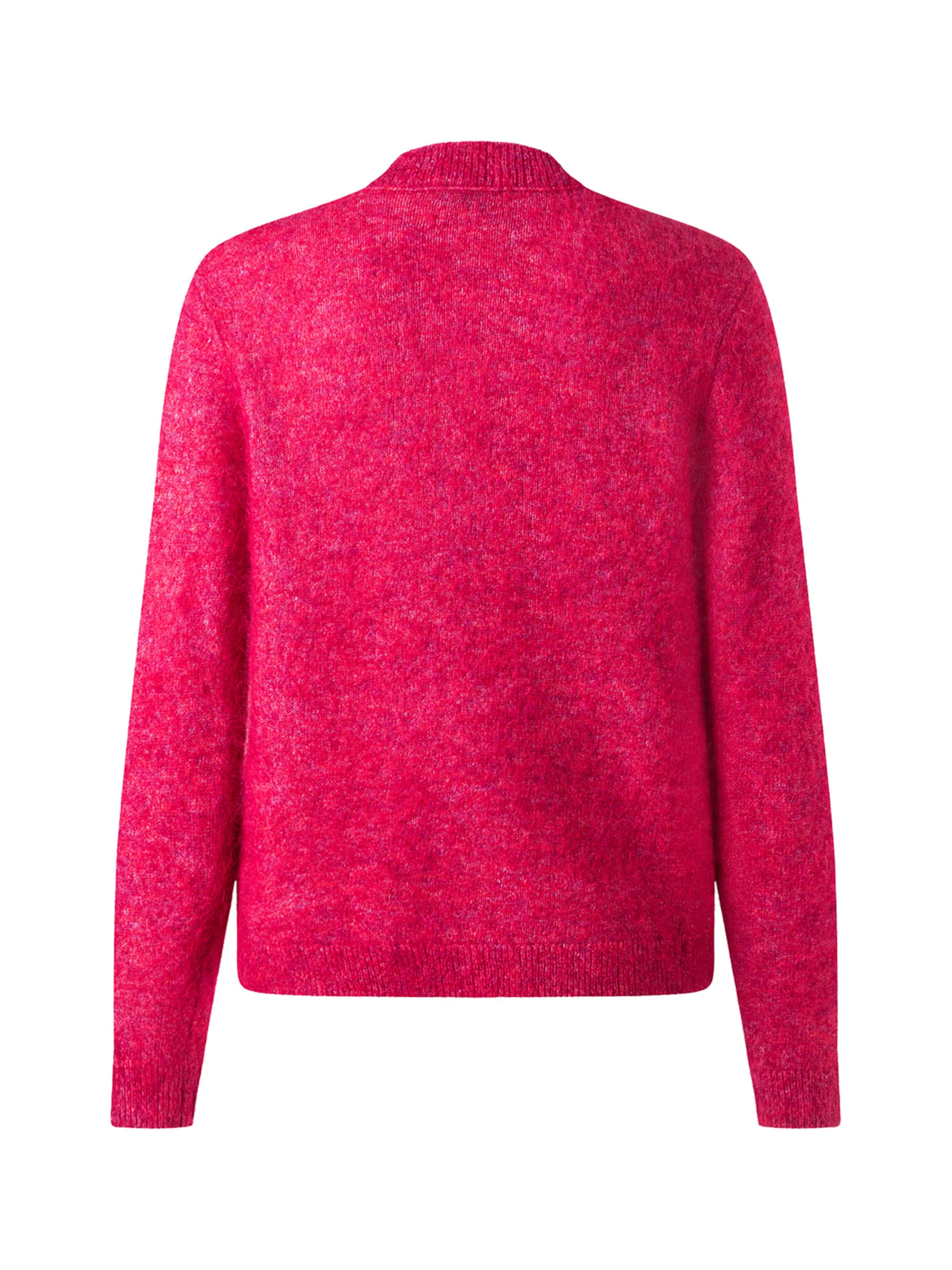 MAERZ Muenchen Knit cardigan in Red: back
