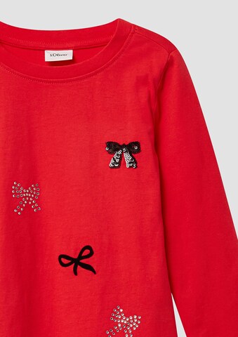 T-Shirt s.Oliver en rouge