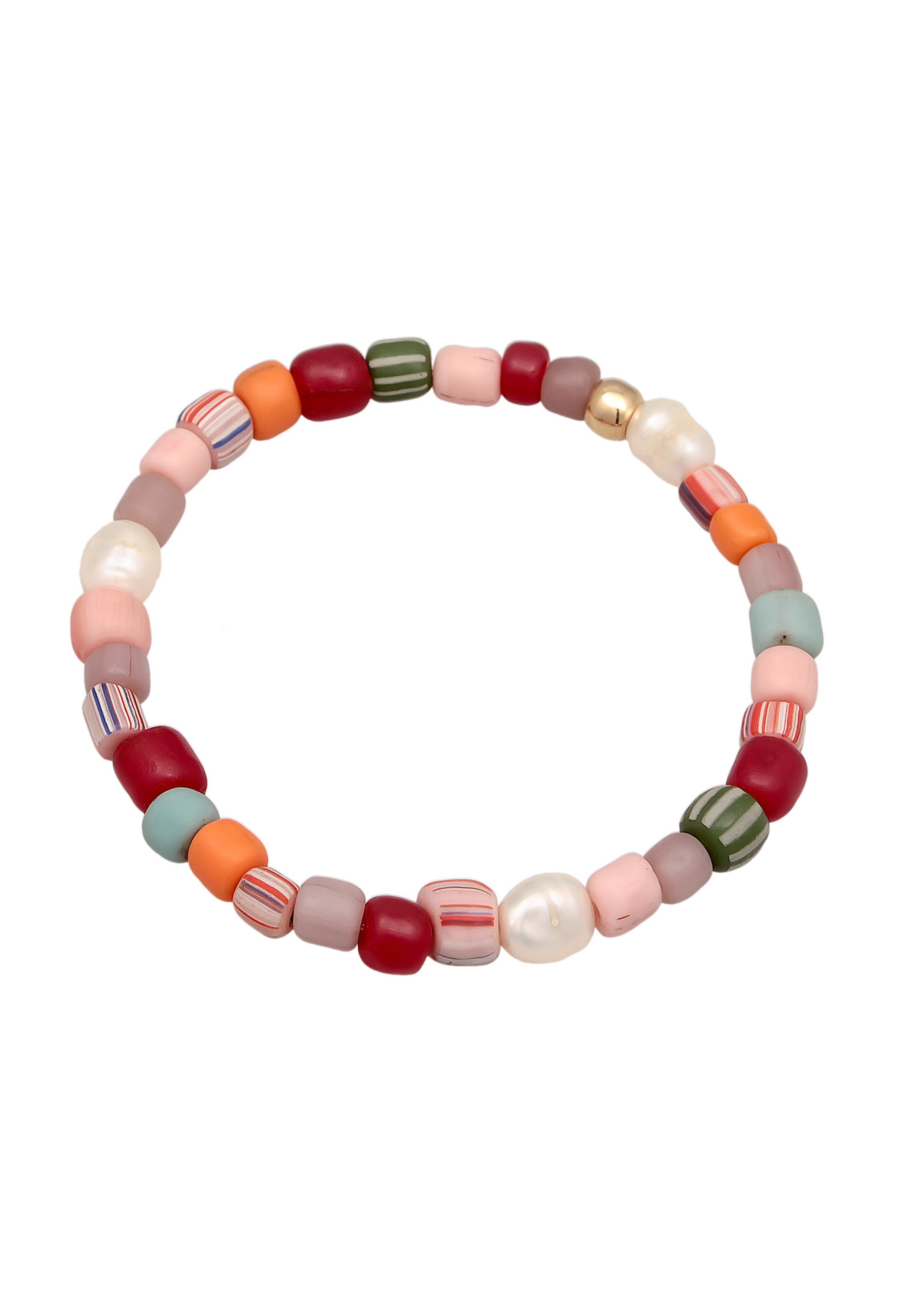 ELLI Armband 'Kugel' in Gemengde kleuren