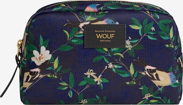 Wouf Toiletry Bag 'Daily' in Blue: front