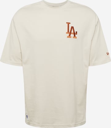 NEW ERA Shirt 'LEAGUE ESSENTIALS' in Beige: front