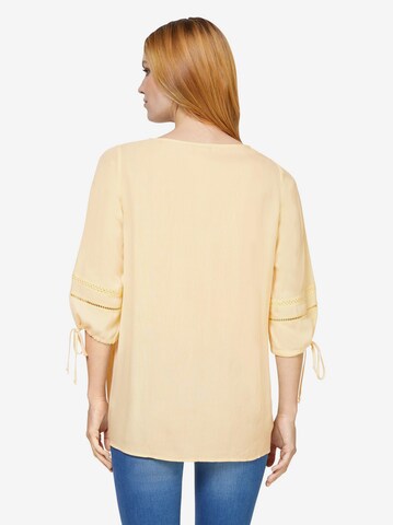 Camicia da donna di Linea Tesini by heine in giallo