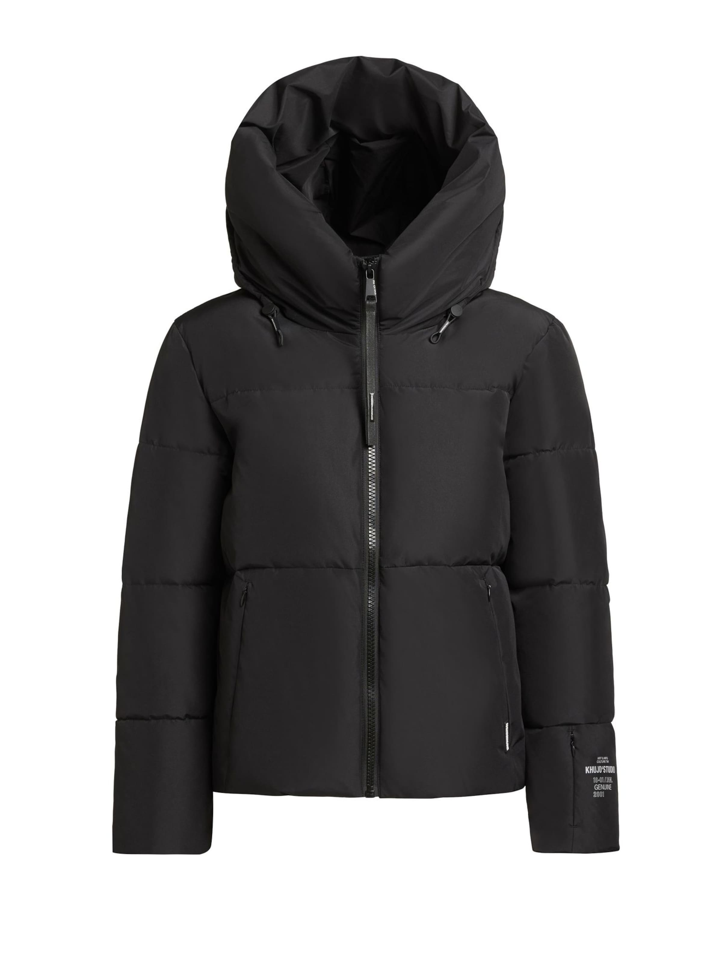 khujo Winterjacke‌‌‌‌‌ in Schwarz: Vorderseite