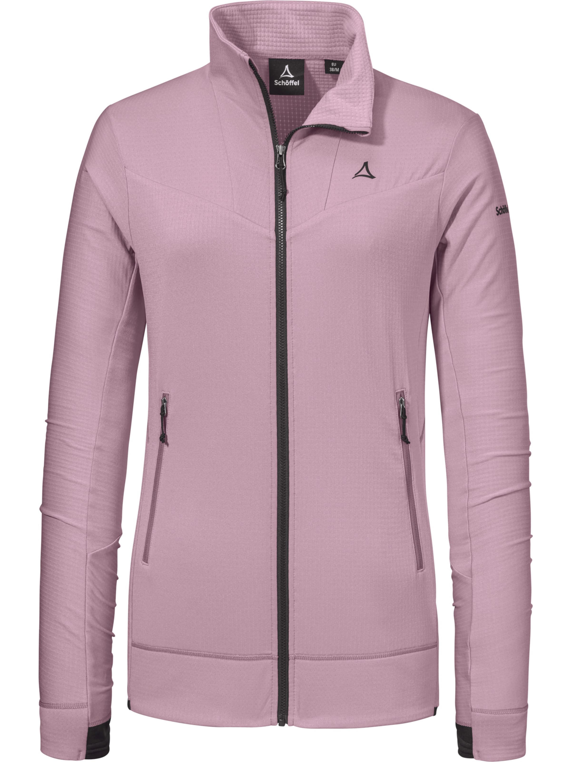 Veste en polaire fonctionnelle 'Blaueis' Schöffel en rose : devant