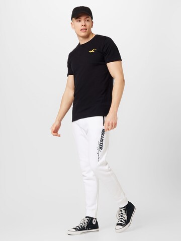 HOLLISTER Tapered Broek in Wit