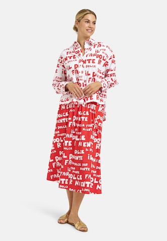 Milano Italy Blouse in White