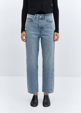 MANGO Regular Jeans 'Nicola' in Blue: front