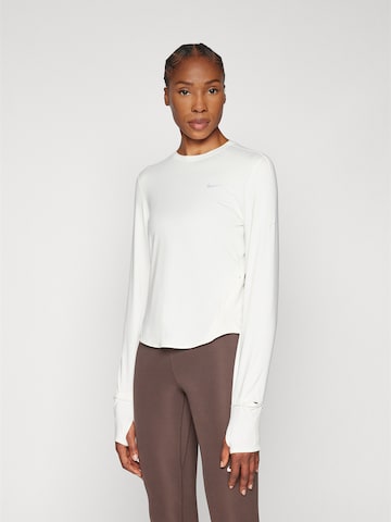 NIKE Funktionstopp 'SWIFT' i vit: framsida