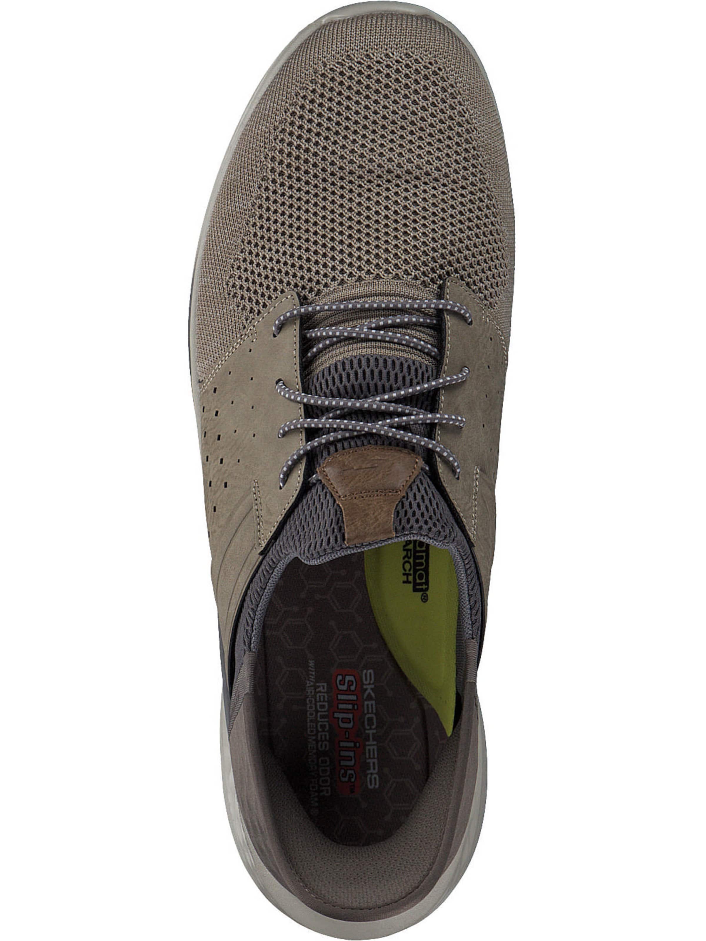 SKECHERS Sneaker 'Ocon' in Braun