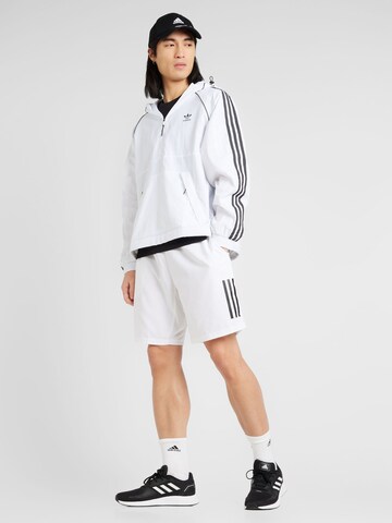 ADIDAS PERFORMANCE regular Sportsbukser 'Club 3-Stripes ' i hvid